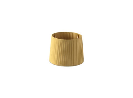 Ribbon Textilskärm (Keltainen)