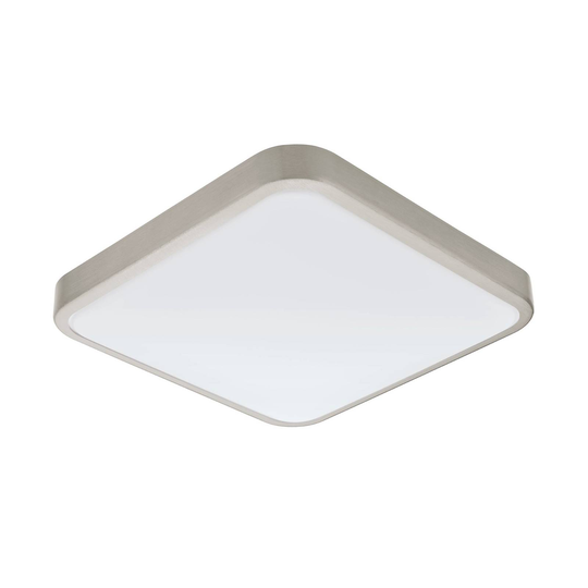 Manilva 1 -LED-kattovalaisin, IP44, mattanikkeli