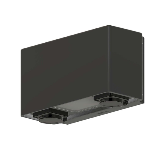 Wall console Galv (Antrasiitti)