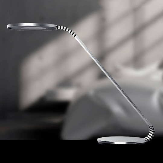 TRAE Maze LED-työpöytälamppu, 4 000 K alumiini