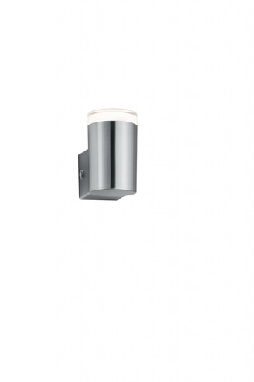 Aracati LED wall lamp 1-pc. brushed steel