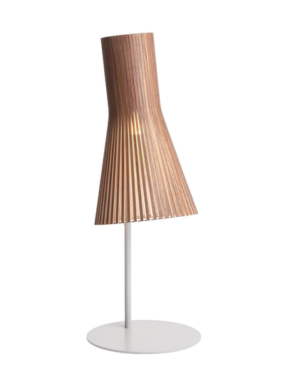 Secto table lamp walnut -pöytävalaisin