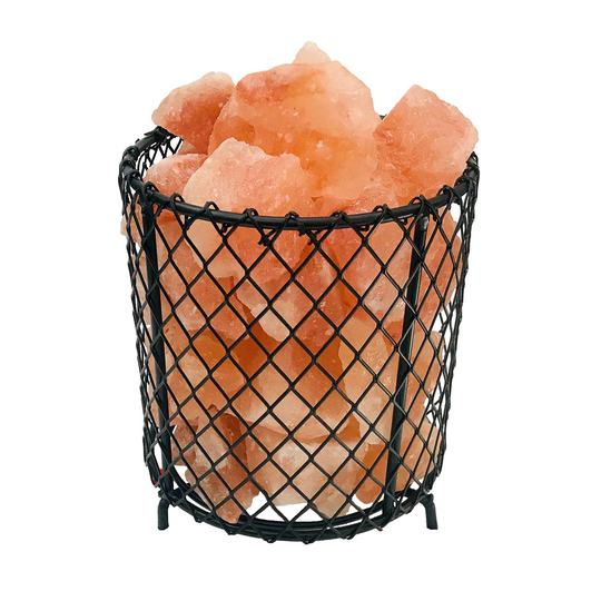 Stone-pöytälamppu suolakristalleilla