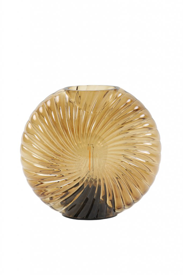 Table lamp LED 16,5x7x16,5 cm MILADO glass brown (Ruskea)
