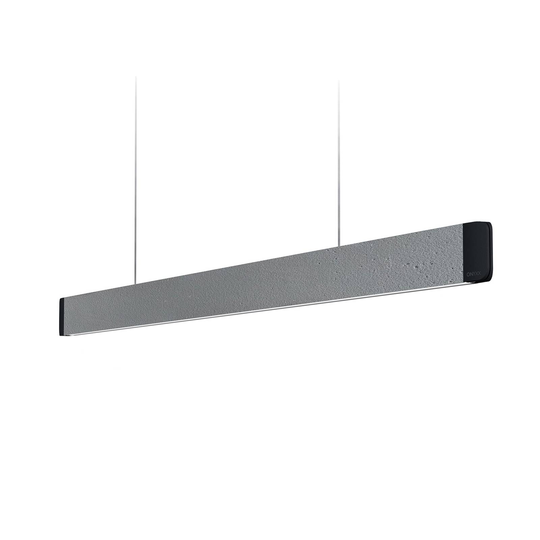 GRIMMEISEN Onyxx Linea Pro -riippuvalo hopea/musta