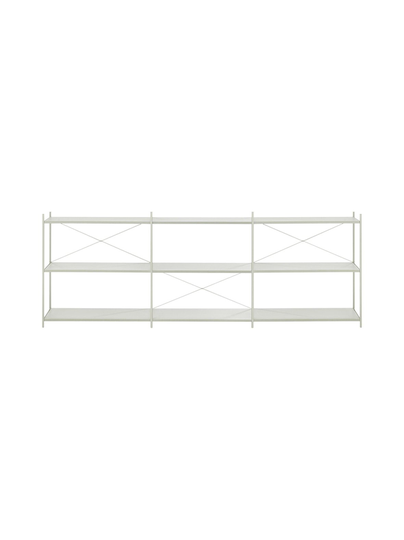 Punctual shelving system -hylly 278,3 x 100 cm
