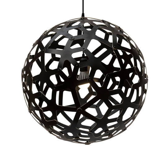 david trubridge Coral -riippuvalo, Ø 60cm, musta