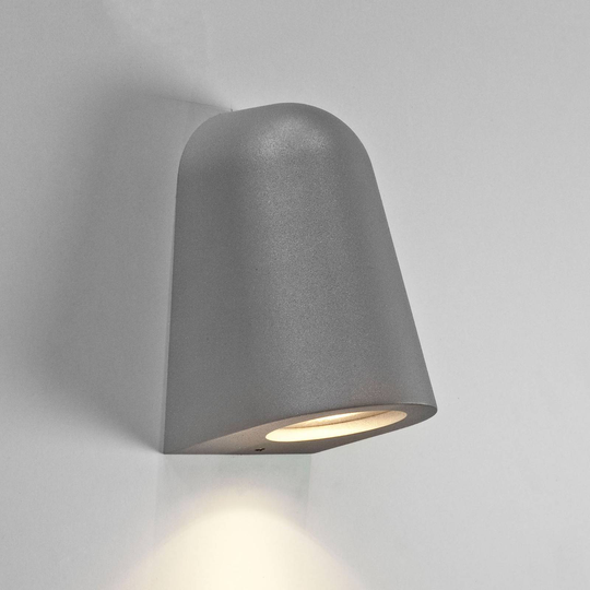 Astro Mast Light -ulkoseinälamppu, harmaa