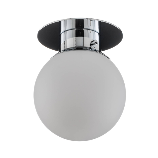 Klassinen pallomainen kattovalaisin Globe, kromi