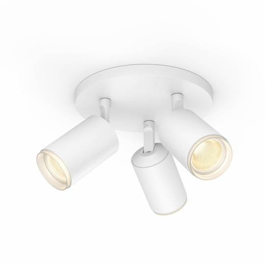 Fugato plate / spiral white 3x5.7W 230V (Valkoinen)