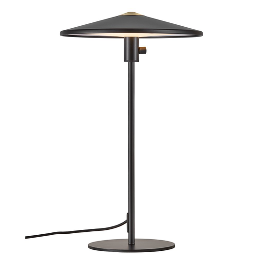 Balance LED table lamp (Musta)