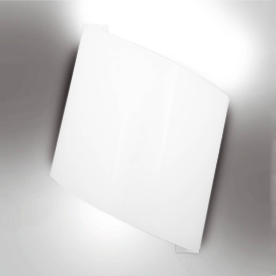 Valkoinen seinävalaisin Flag
