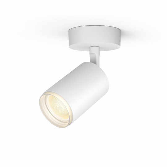 Fugato single spot white 1x5.7W 230V (Valkoinen)