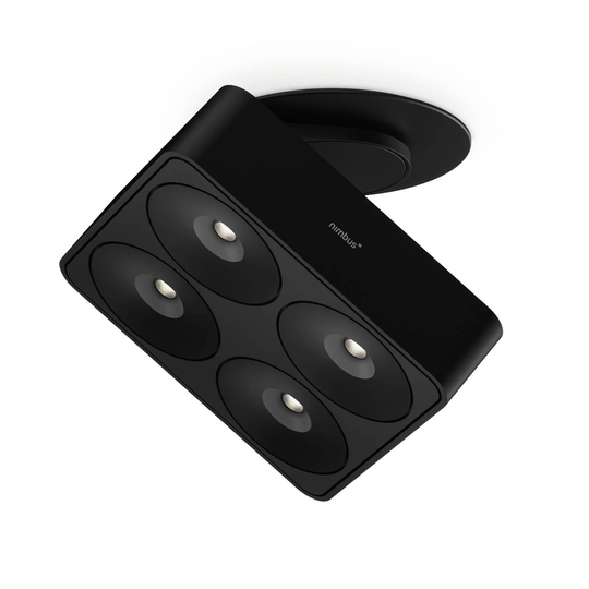 Nimbus Q Four TT -valo, himmennin 80° 930 musta