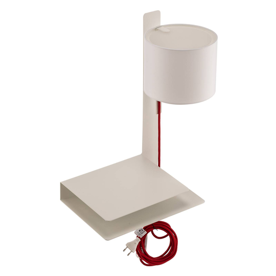 Steng Licht Loft Stripe LED vasen valkoinen/pun.