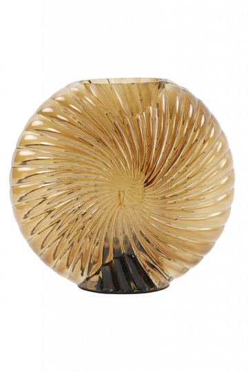 Table lamp LED 20x9x20 cm MILADO glass brown (Ruskea)