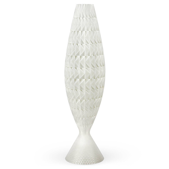 Pöytälamppu Fraktal, biomateriaali, silk, 65 cm
