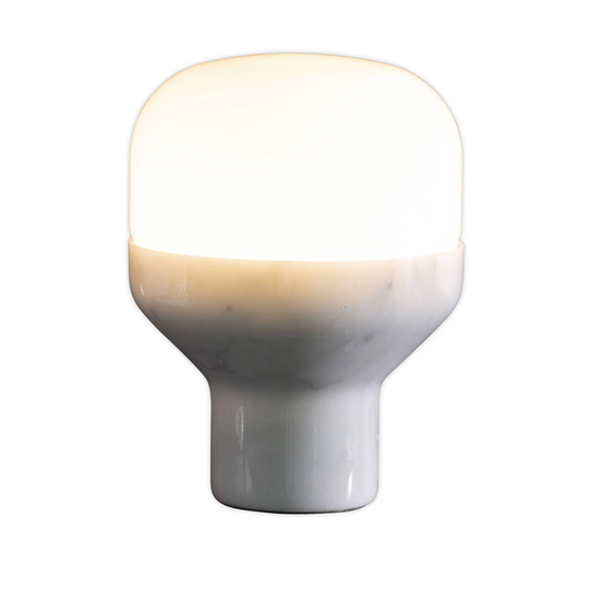 Martinelli Luce Delux -pöytälamppu 43 cm valkoinen