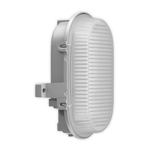 RZB Alu Standard LED-seinävalaisin, soikea, IP66