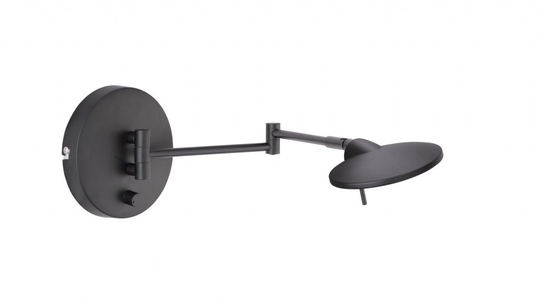 Kazan LED wall light m-black