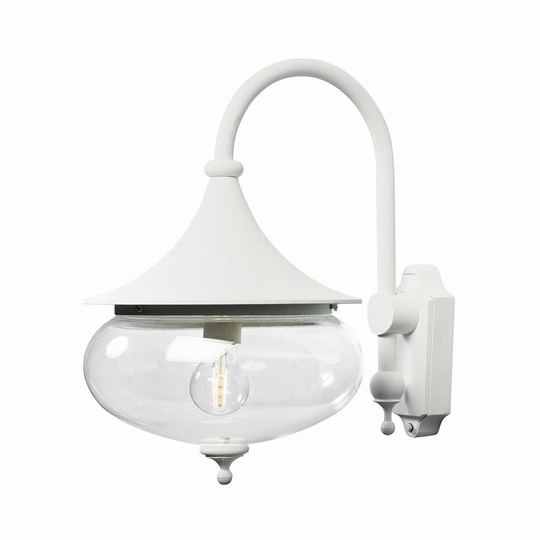 Libra vägglykta stor (valkoinen)