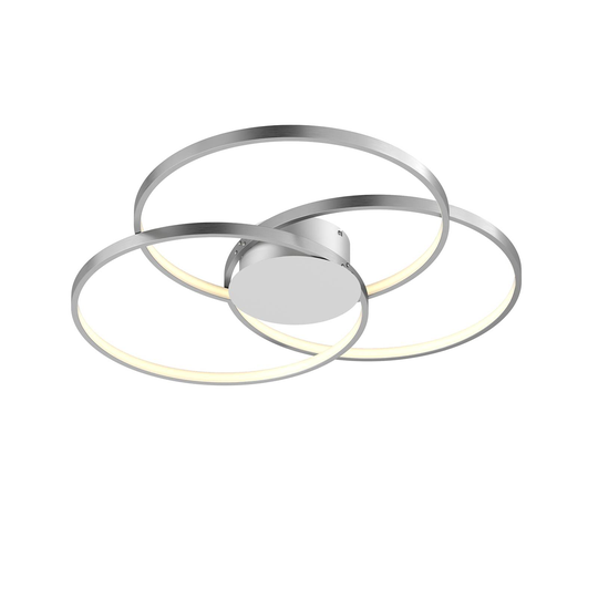 Lindby Riley LED-kattovalaisin himmentimellä