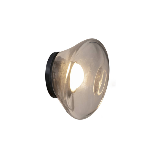 Karman Agua -LED-seinävalaisin, IP44, kirkas lasi