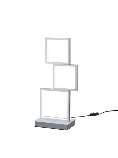 Sorrento table lamp brushed aluminum