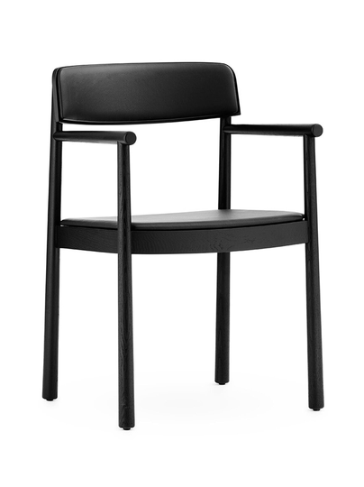 Timb armchair -tuoli, nahkaverhoilu