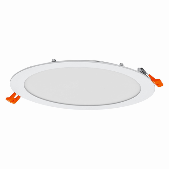 LEDVANCE Recess Slim -LED-uppovalo Ø22 cm 3 000 K