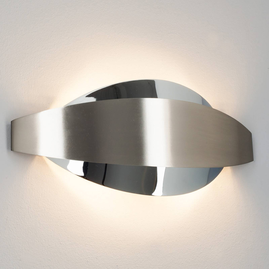 Tyylikäs metalliseinävalaisin Lonna, G9-LED