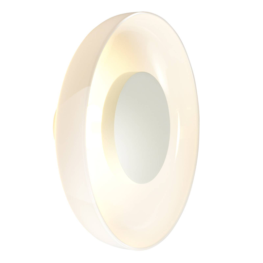 MARSET Aura -LED-seinävalo Ø 25 cm, opaali