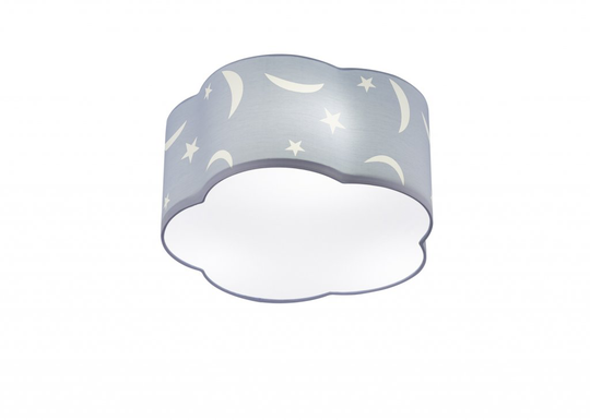 Moony ceiling light 3xE27 pastel blue