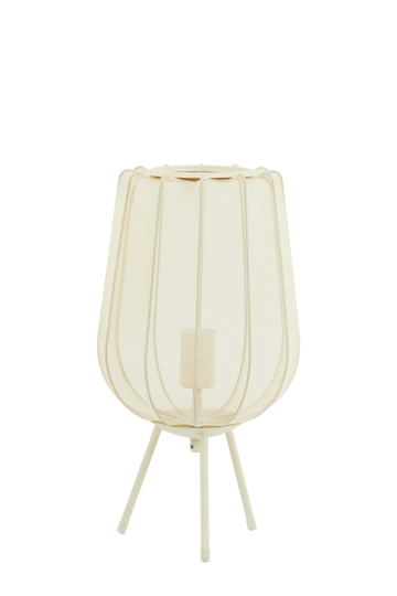 Table lamp Ø25x45 cm PLUMERIA sand (Ruskea)