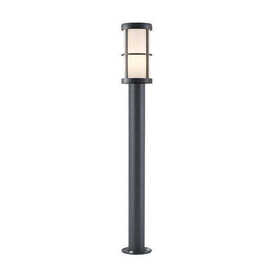 Lucande Kelini -pylväsvalaisin, 90 cm tummanharmaa