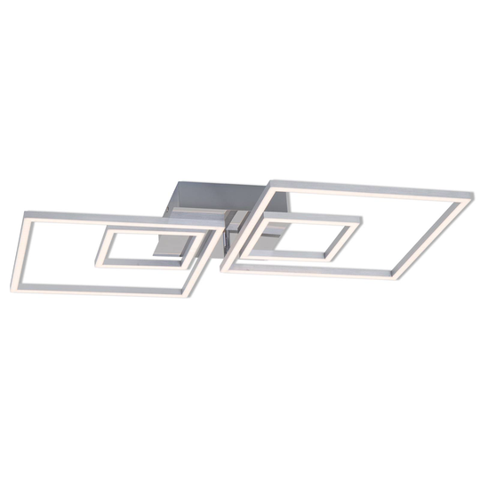 LED-kattovalaisin Frames 2 pientä / 2 isoa neliötä