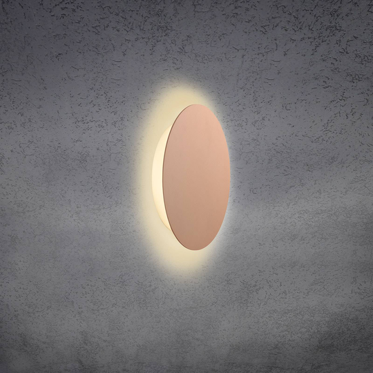 Escale Blade -LED-seinävalaisin, Ø 24 cm