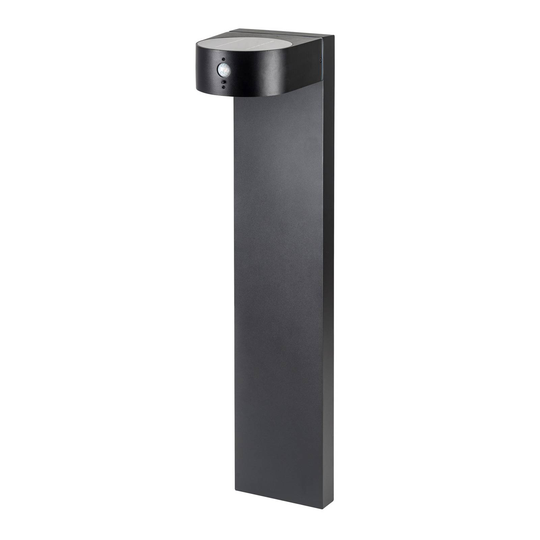 Lindby Jarik-LED-aurinko-ulkoseinälamppu 80 cm