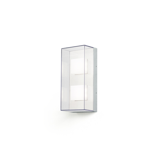 Sanremo vägglykta 8W LED (harmaa)