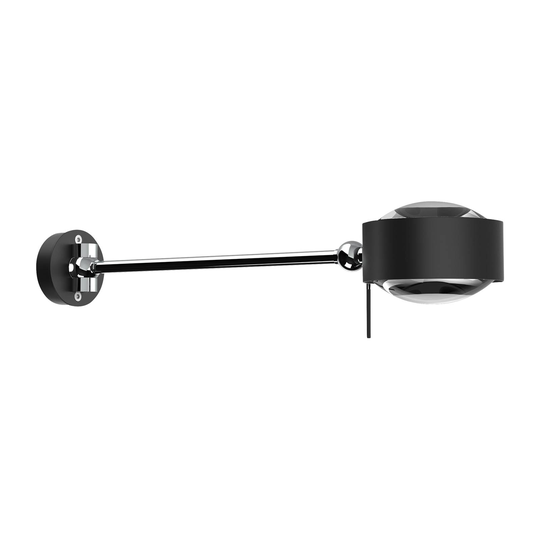 Puk Maxx Hotel LED 30cm kirkas linssi mattamusta