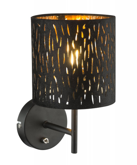 Tuxon wall lamp (Musta)