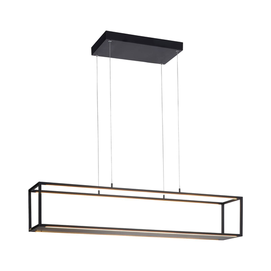 Paul Neuhaus Contura -LED-riippuvalo, musta