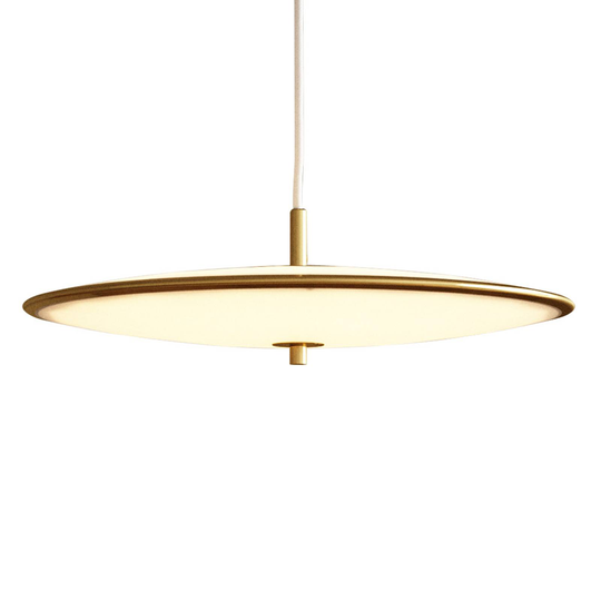 LED-riippuvalaisin Blanche, himmennettävä, Ø 42 cm