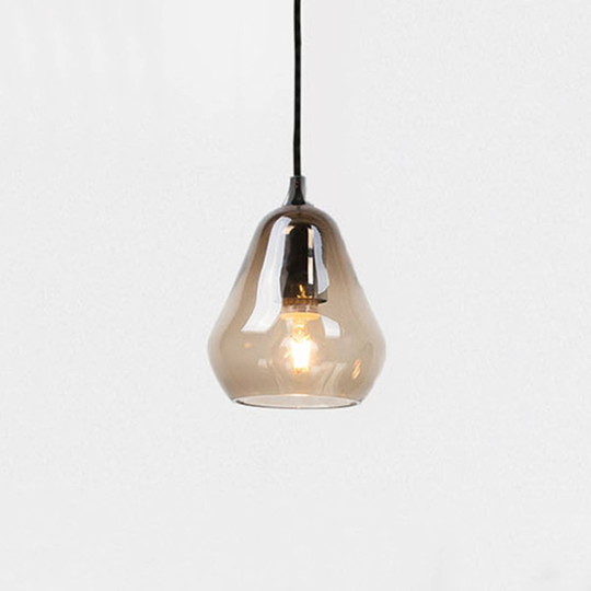 Innermost Core 15 -riippuvalo lasia, savunharmaa