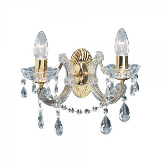 Marie Therese 2 wall light (Brass / Kulta)