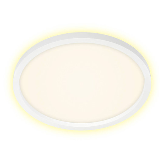 LED-kattovalaisin 7363, Ø 42 cm, valkoinen