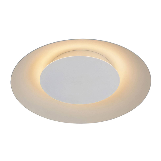 LED-kattovalaisin Foskal, valkoinen, Ø 34,5 cm