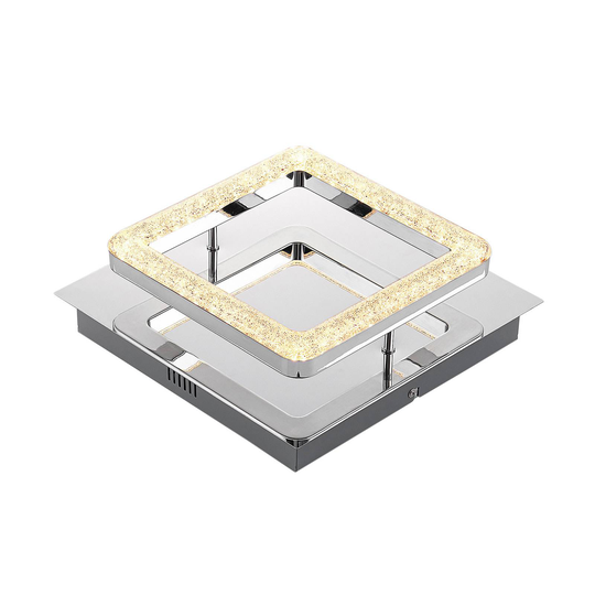 Lindby Charleen -LED-kattovalo, kromattu