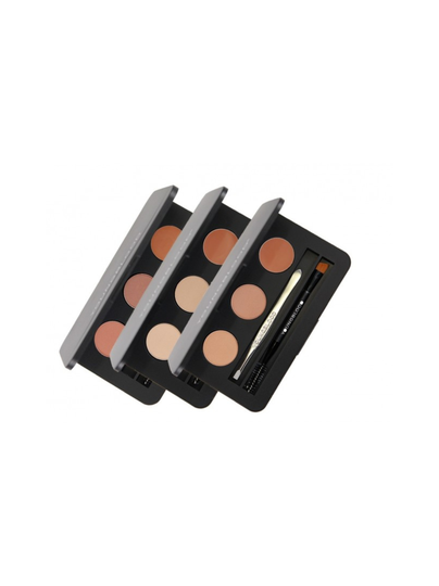 Brow artiste kit -kulmienmuotoilupaletti 3 tuotetta