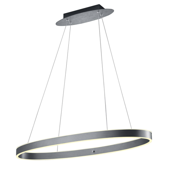 B-Leuchten Delta LED-riippuvalaisin, antrasiitti